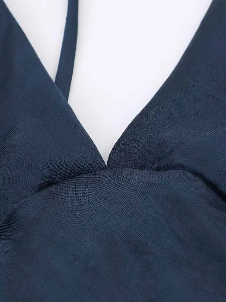 Neuzugang im europäischen und amerikanischen Winterstil, modisches und einfaches Damen-Unterhemd-Design, vielseitiges strukturiertes langes Kleid