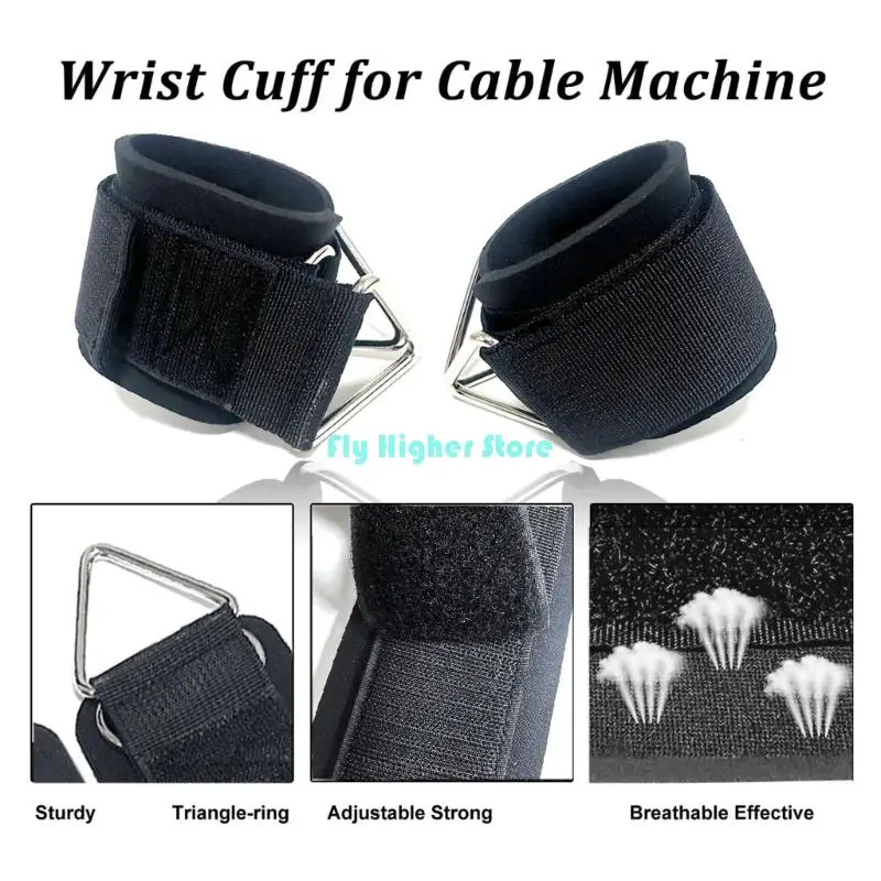 

Adjustable Workout Wrist Band Weight Lifting Wristband Breathable Wrist Wraps Bandage for Gym Training