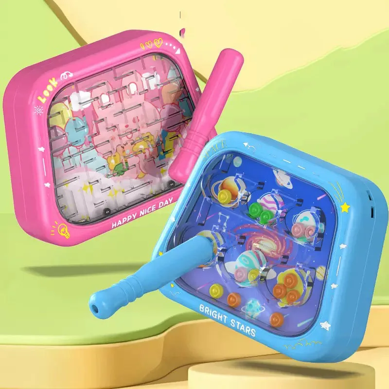 1 磁気ペン認知早期教育数字色分類迷路移動ビーズ教育玩具 3 ～ 6 歳の子供向け