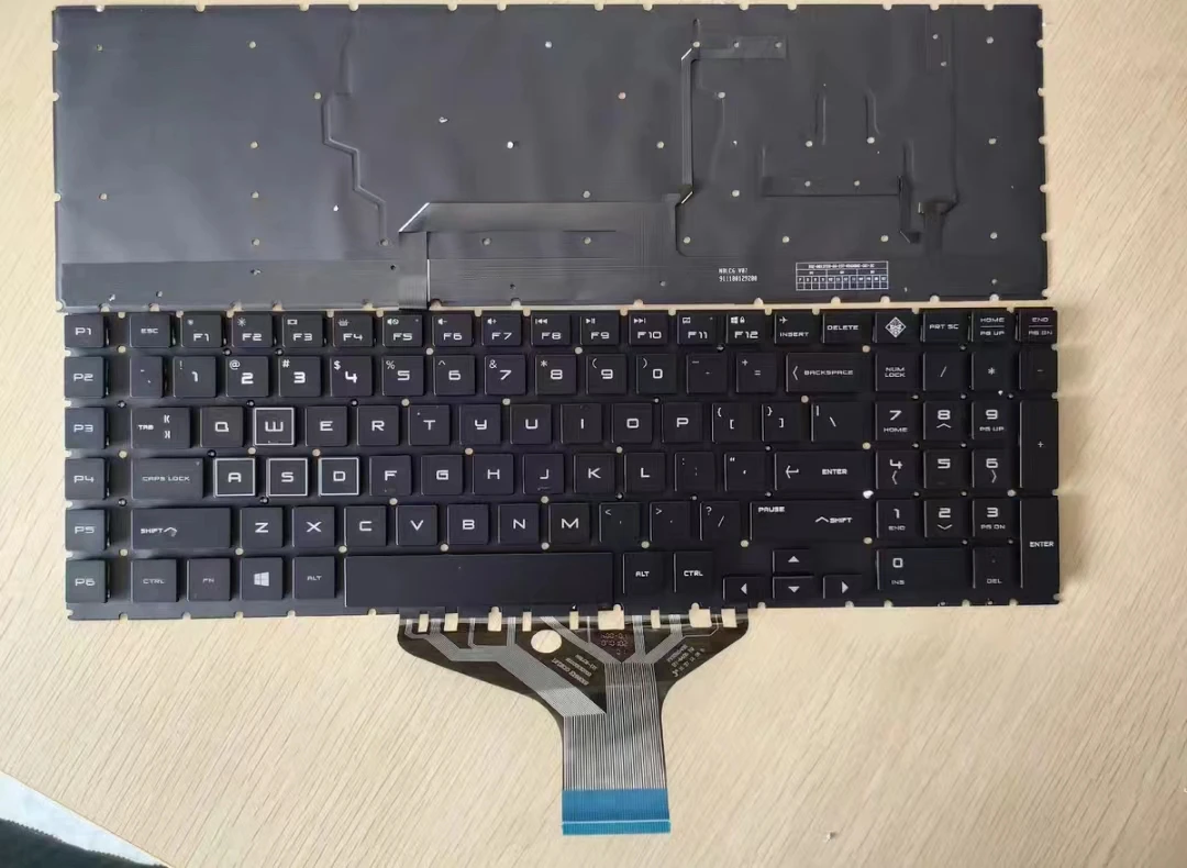 

Original Laptop Parts Keyboard For HP OMEN 17-CB Keyboard With Backlight TPN-C144