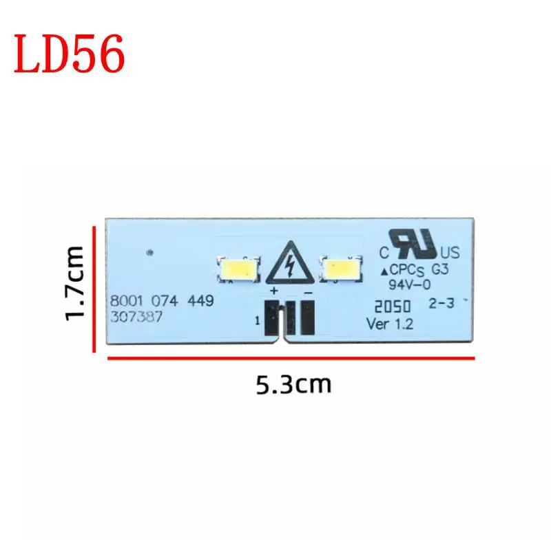 8001074449 307387 For Siemens Bosch Refrigerator LED LAMP Light Strip Display light parts