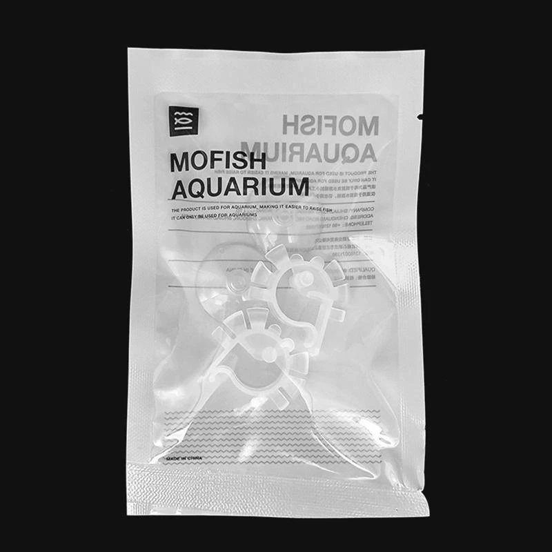 R1WA Fish for Tank Mounting Clip Water Pipe Clamp Clips Plastic Hose Holder with Suction Cup for Maximum 0.24 Inches Air Hose