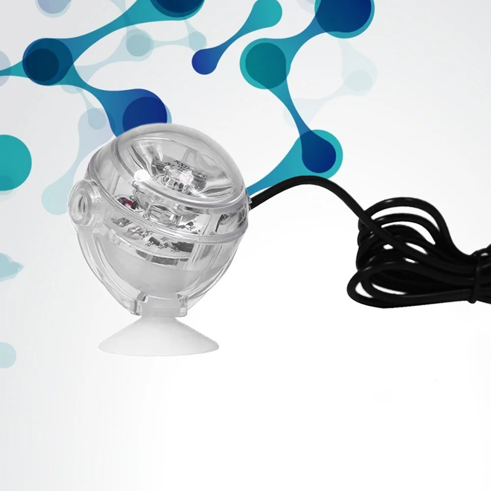 

Waterproof LED Spotlight for Aquariums Convex Lens Design Submersible Fish Tank Light with 360 Angle Adjustment Ideal for Pond