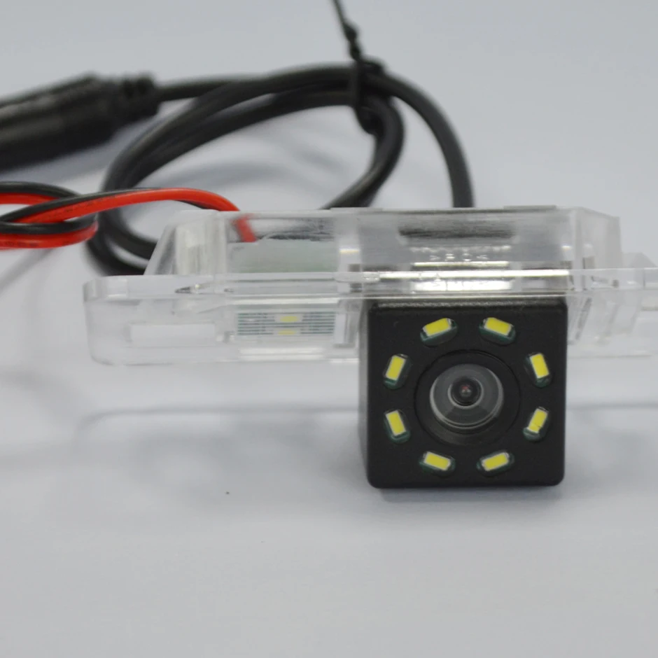 Obrázek 4: CVBS hd auto zadní výhled couvat záloha kamera  8 LED  pro BMW 1 řada E82 3čepel řada E46 e90 E91 5barvy řada E39 E53 X3 X5 Android DVD