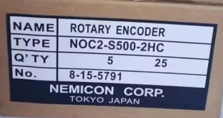 New NOC2-S500-2HC NOC2-S1000-2HC  Molding Machine Decoder Encoder 1PCS