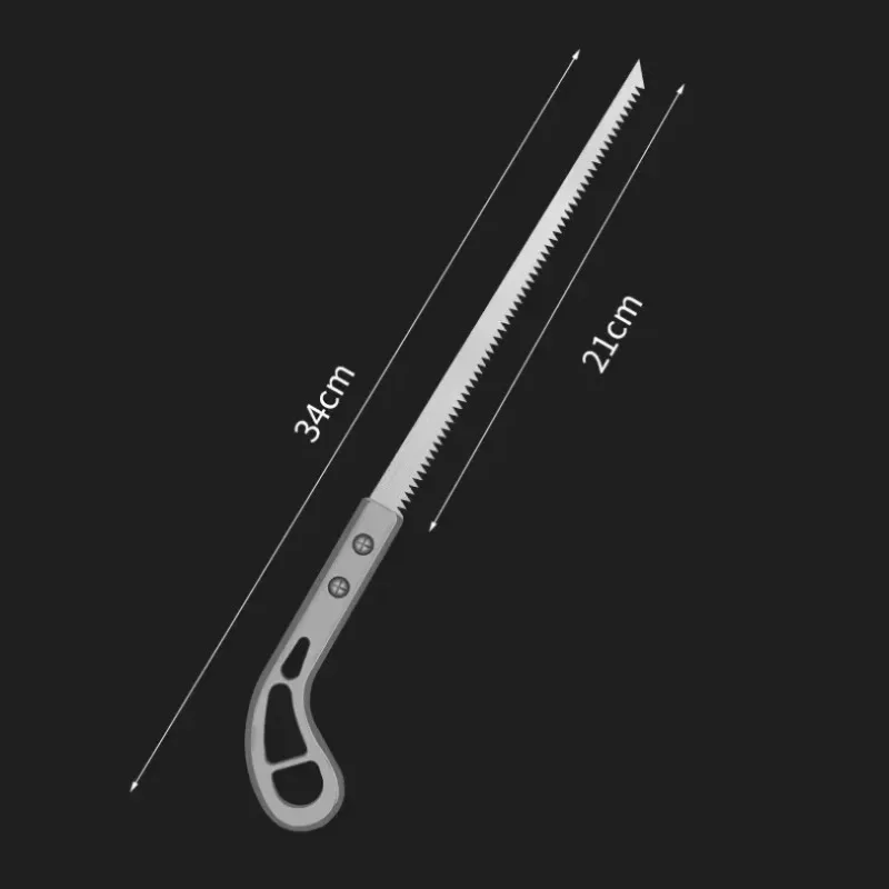 Handsaw Garden Saw SK5 Steel Saw Tools W/ Wooden Handle Woodworking Saw 340mm Convenient For Wall Panel Bending