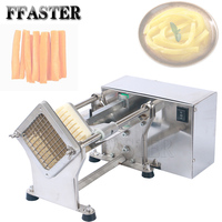 Electric Potato Cutter Automatic Potato Slicer French Fries Cutter Stainless Steel Fruit Vegetable Slicer
