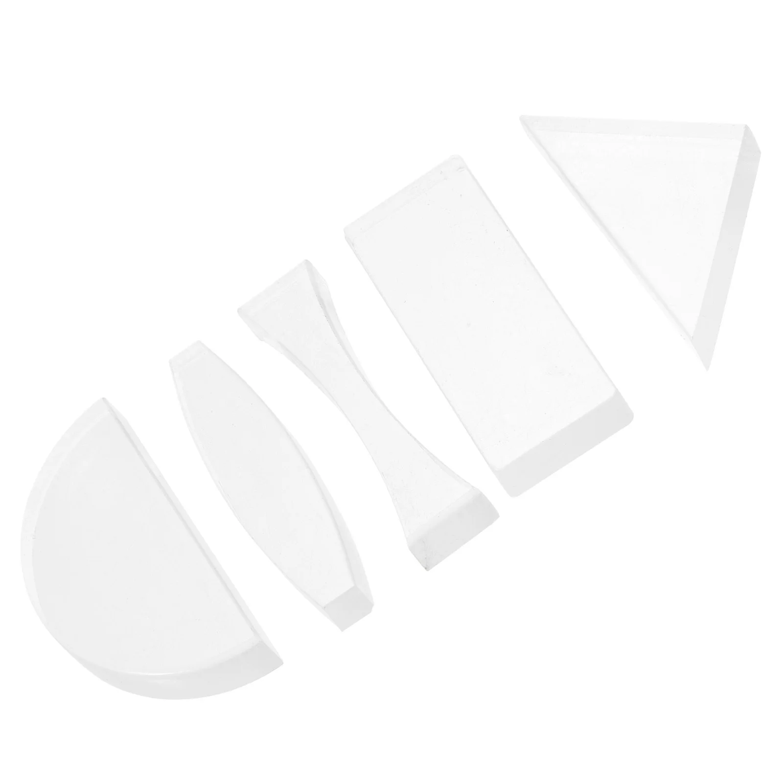 

5Pcs Durable Physical Optical Lens Set Concave Convex for Educational Science Experiments and Demonstrations of Light Properties