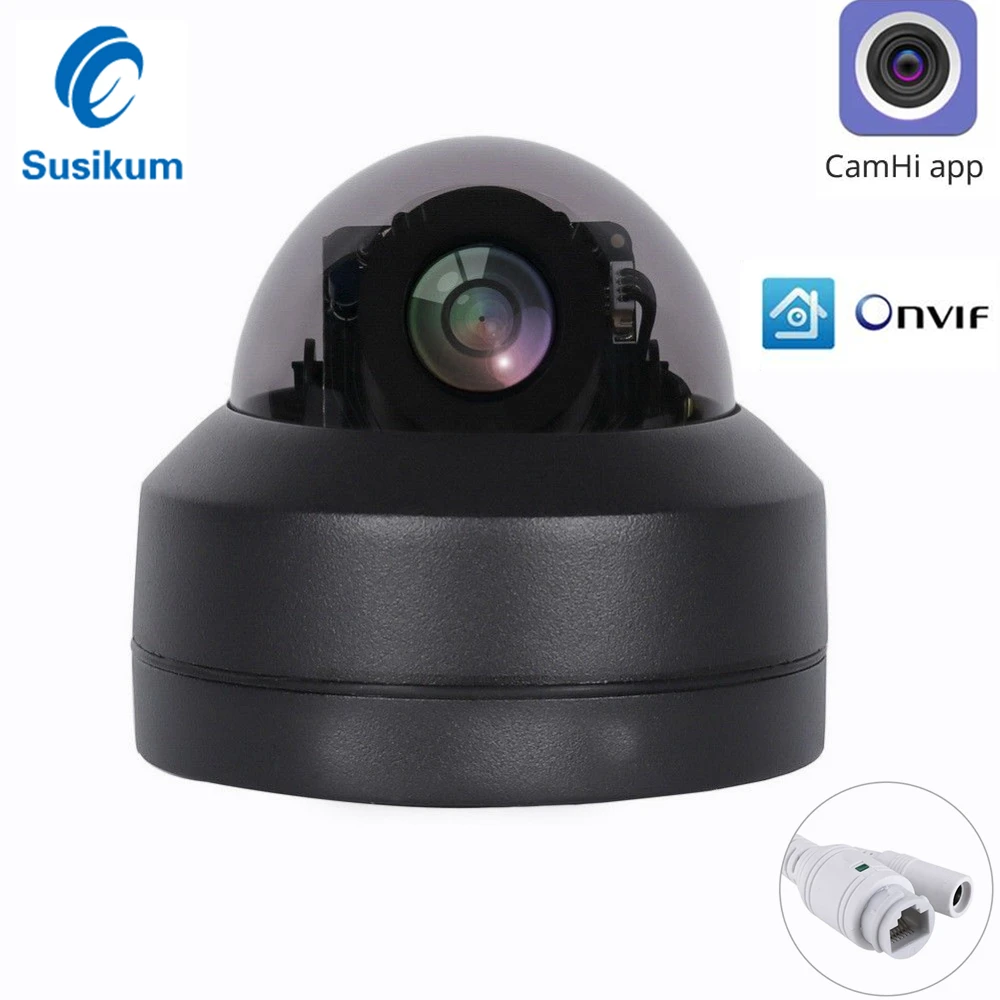 

5MP Outdoor PTZ IP Camera CamHi CCTV 2.8-12mm Lens IR Night Vision Waterproof Mini Speed Dome Security Protection Network Camera