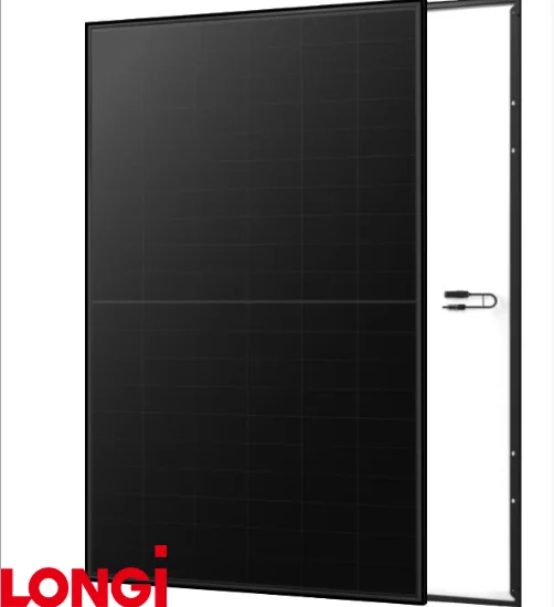 Solar Hi-MOX6 MAX 60HTB 500W zonnepaneel enkel glas 3,2 mm gecoat gehard glas geheel zwart LONGi