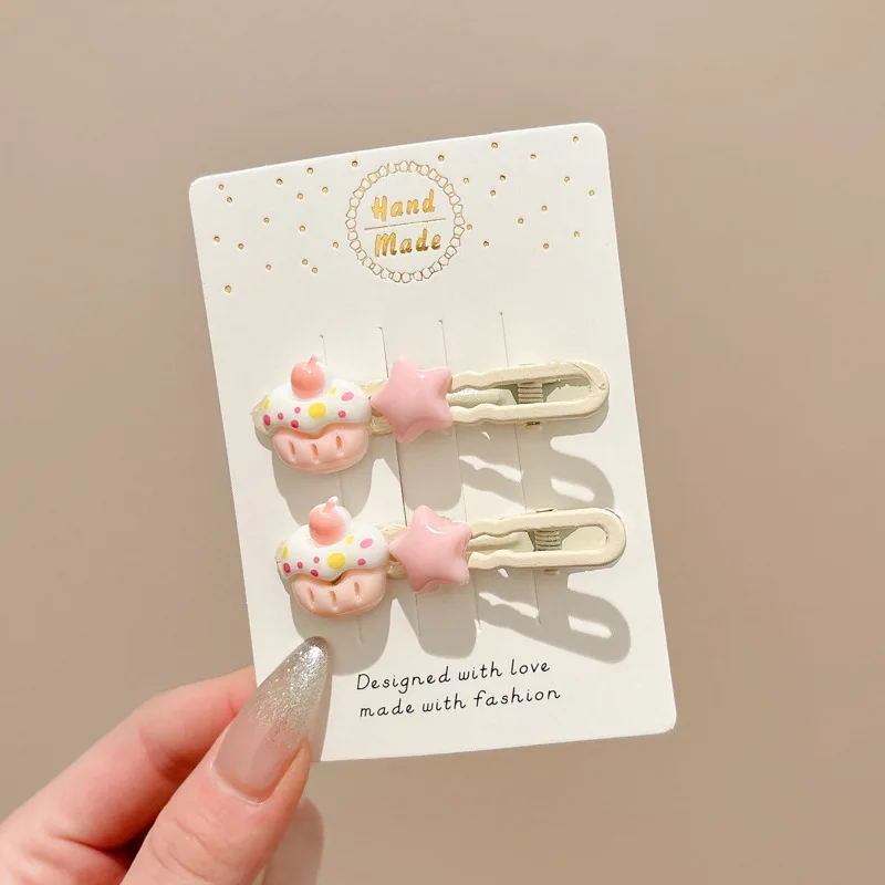 

Yiwu Cute Hair Clips Wholesale Spring and Summer Bangs Side Clips Children's Duckbill Clips 2025 New Dopamine Hairpins for Girls