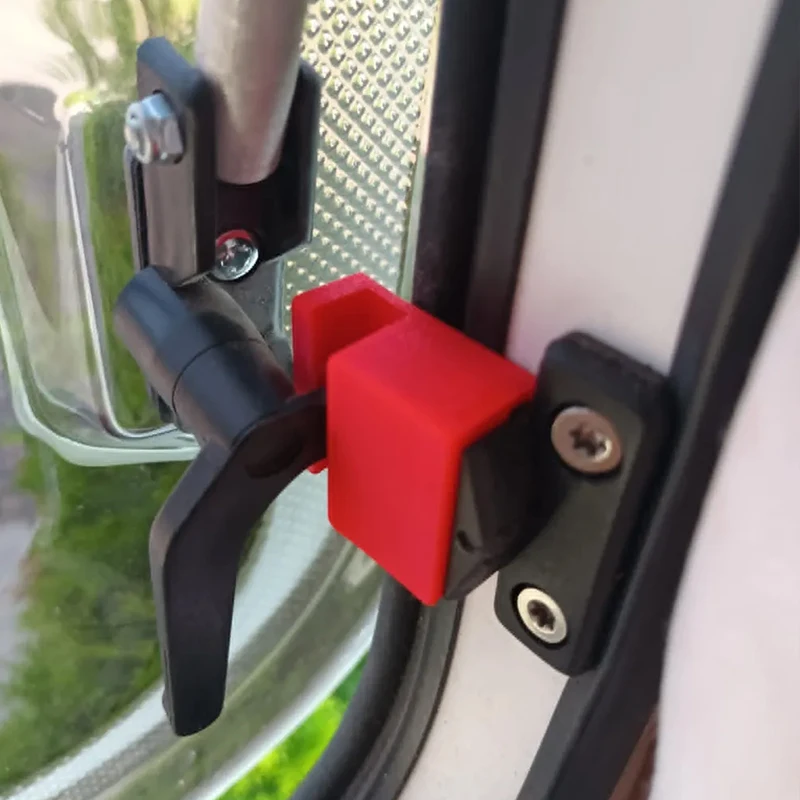 2pcs Air Conditioning Safety Window Adapter For Niewiadow Trailer Camper RV Secure Lock Half Open Position AC Unit Mount Bracket