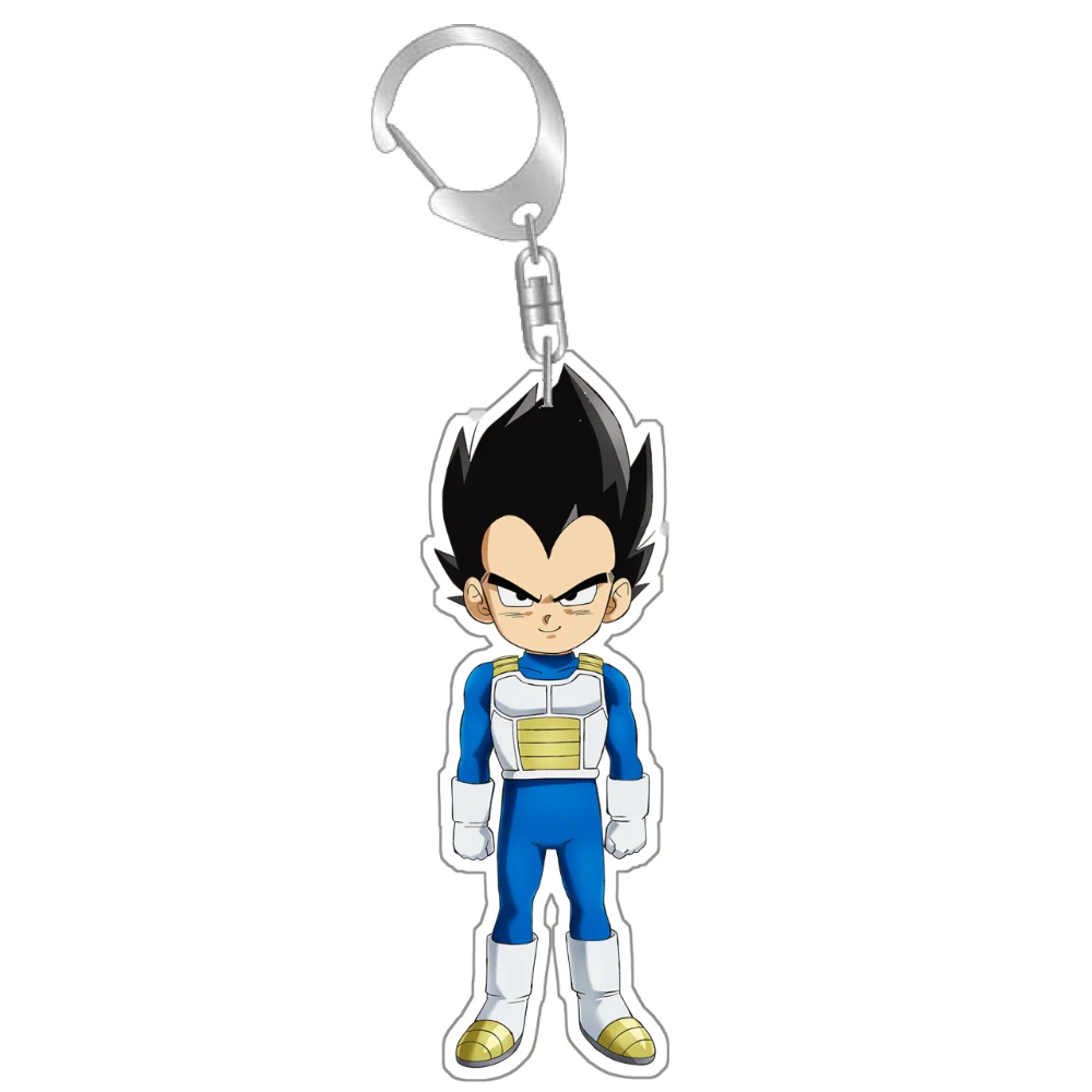 Dragon Ball Daima Son Goku Bejīta Yonsei Bulma Bulma Piccolo DIY Acrylic Keychain Pendant Anime Classics Game Collection Toy