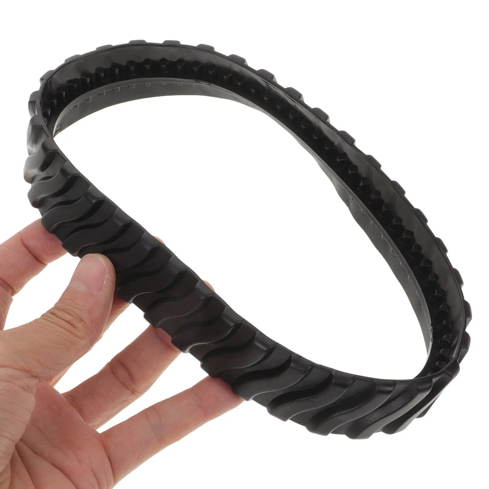 2Pcs Pool Cleaner Replacement Rubber Belt Track for Pool Cleaning Machine Parts Extends Cleaner Lifespan