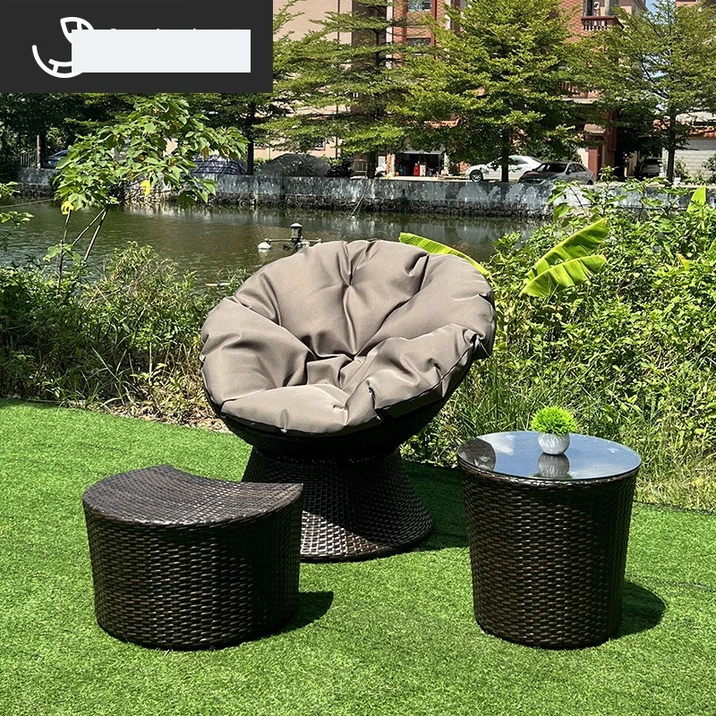 

Xuting Открытый сад Сад Имитация чайной чашки Стул из ротанга Открытый проем в семье Живописная зона Стол и стул Комбинация из трех частей