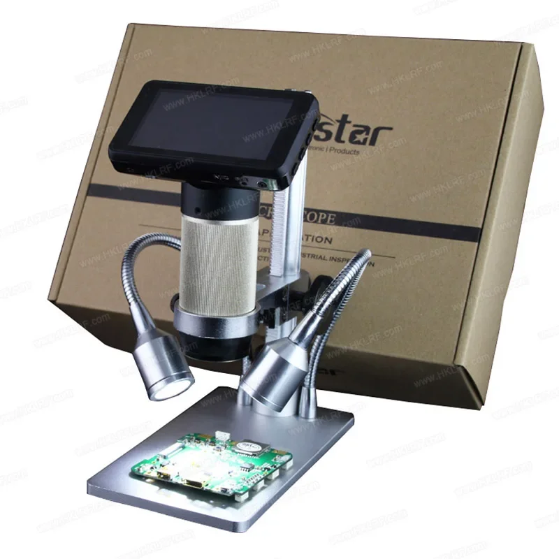 Andonstar ADSM201 Digital Microscope with 3MP HD Industrial Lens for PCB CPU SMT Soldering and Phone Repair USB Microscope