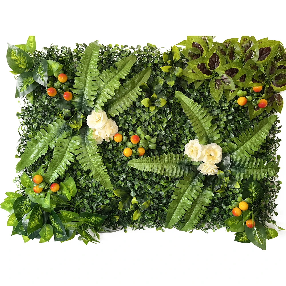 40 * 60CM New Artificial Ivy Wall Fence Artificial Ivy Leaf Decoration Hotel Outdoor Garden Wedding Background Wall Decoration