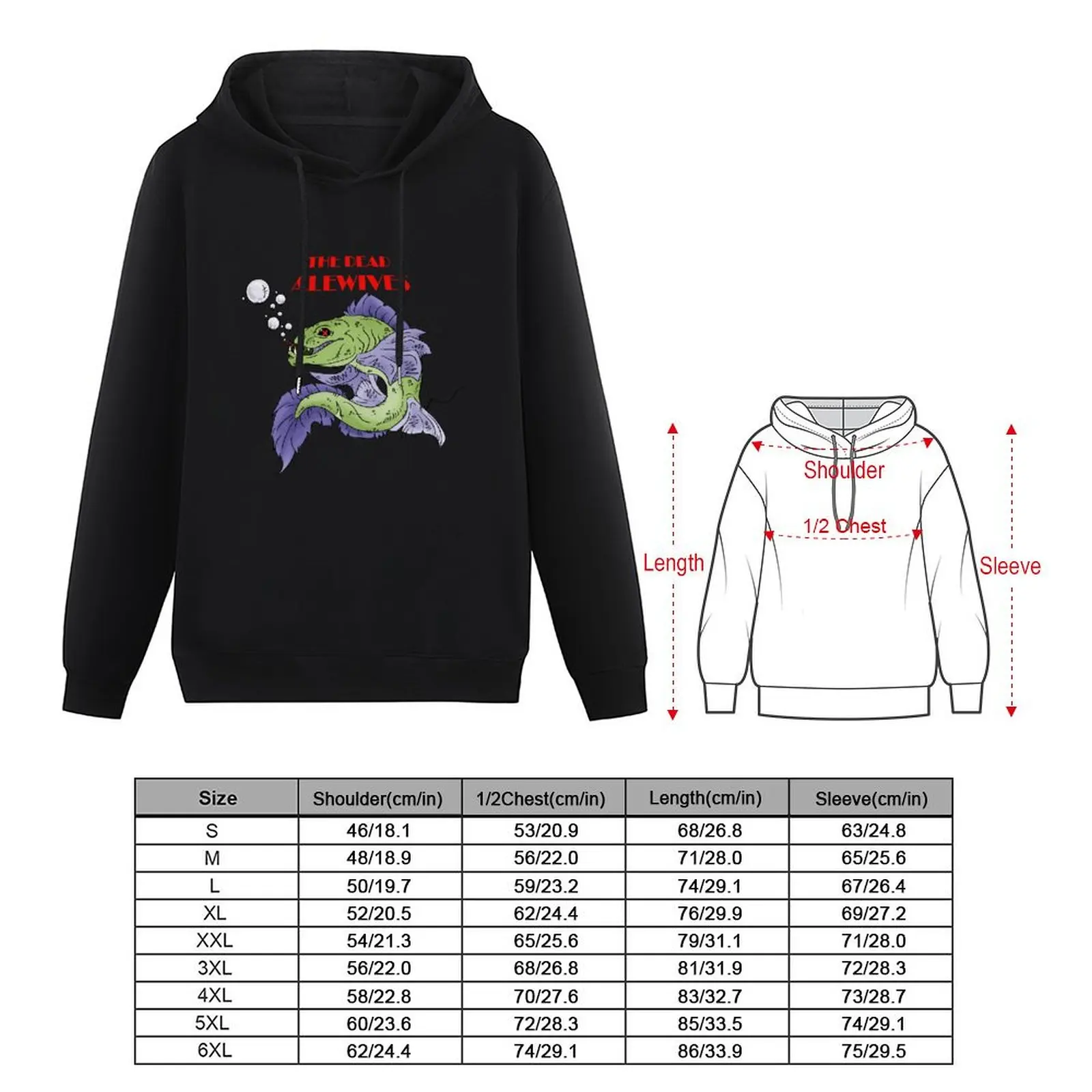 The Dead Alewives Pullover Hoodie men's sweat-shirt set aesthetic clothing graphic t shirts men tracksuits