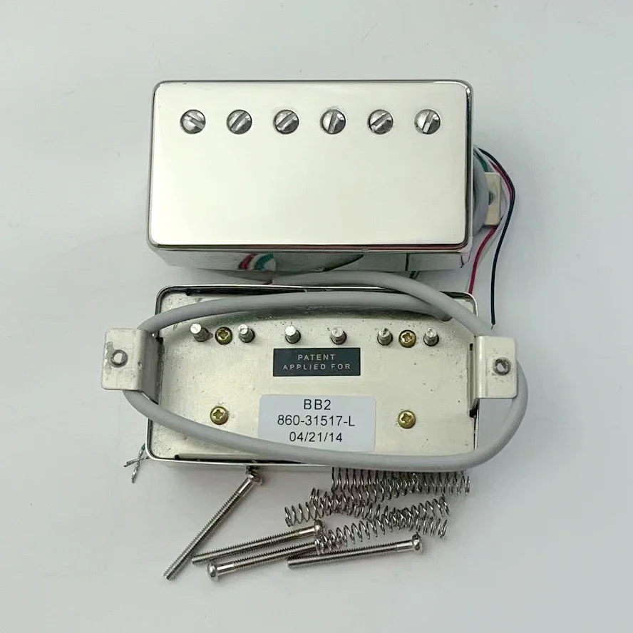 Guitar Pickup Alnico V BB1 BB2 Series Humbucking Pickup 4C Set