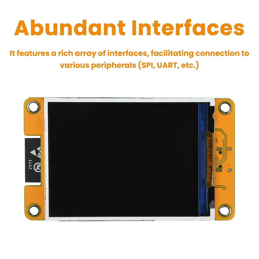 2,8-Zoll ESP32 WiFi BT Entwicklungsboard 240x320 Farbbildschirm ST7789-Treiber Intelligentes Display ESP32-32E Modul Onboard – Detail 3