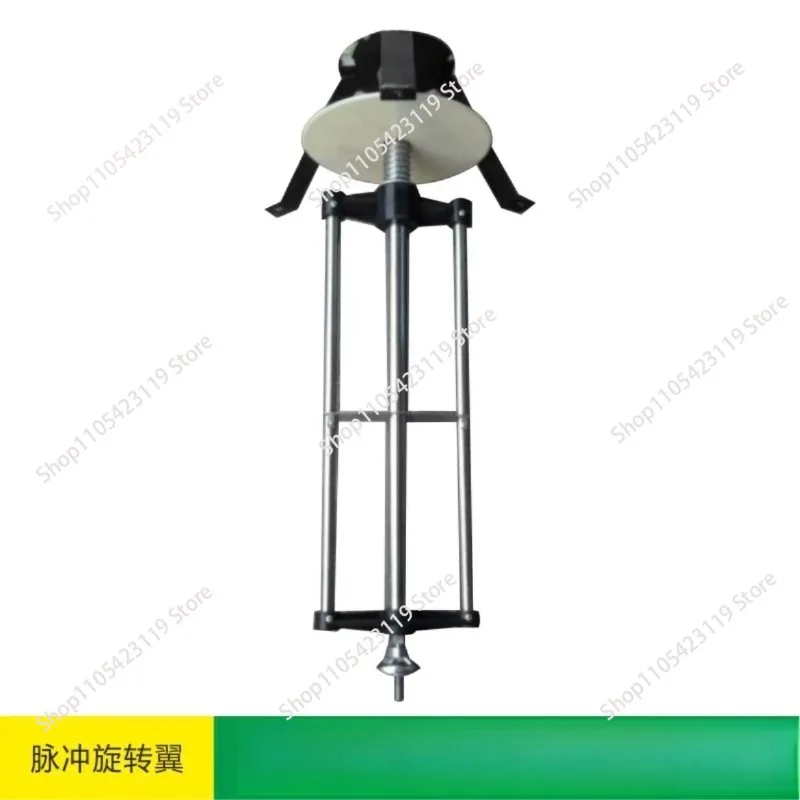 Industrial dust removal filter cartridge reverse blowing rotary wing quick dismantling bucket filter cleaning instrument