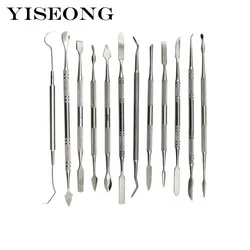 HOT SALE 12 Pcs Wax Carvers Set Double Ended  Wax Modeling Sculpting Tools  Picks Polymer Pottery Clay Carving Tool