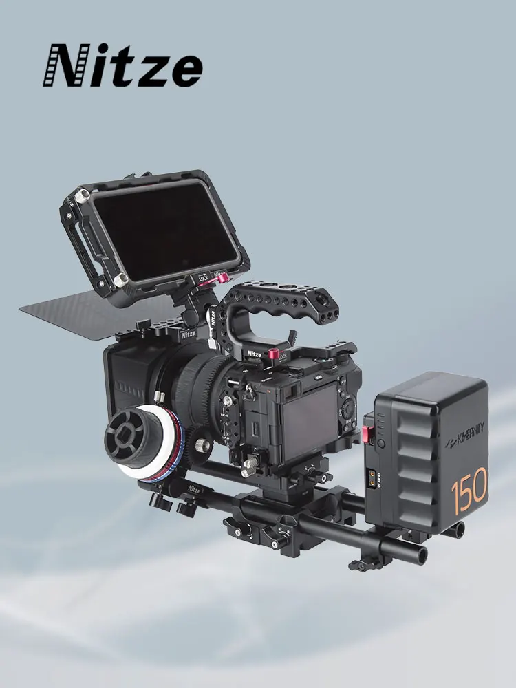 Nitze Photography Equipment Video Live Broadcast Sony A6700 Camera Full Frame Rabbit Cage T-S12B T-S12C T-S12D