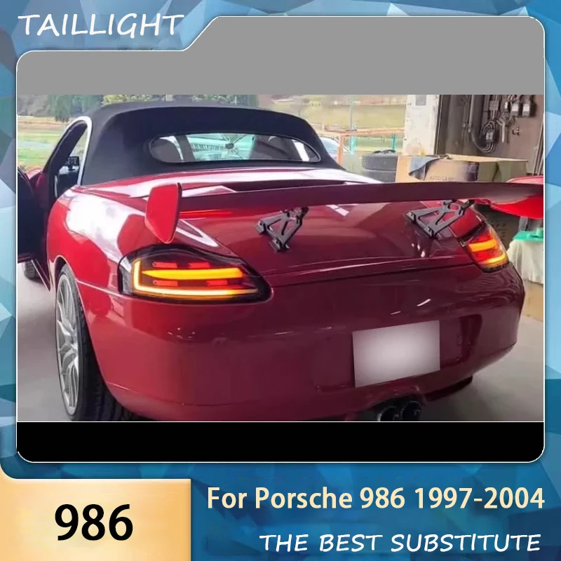 Car Lights For Porsche Boxster 986 Taillight 1997-2004 LED Projector Tail Lamp Daytime Running Light Automotive Accessories