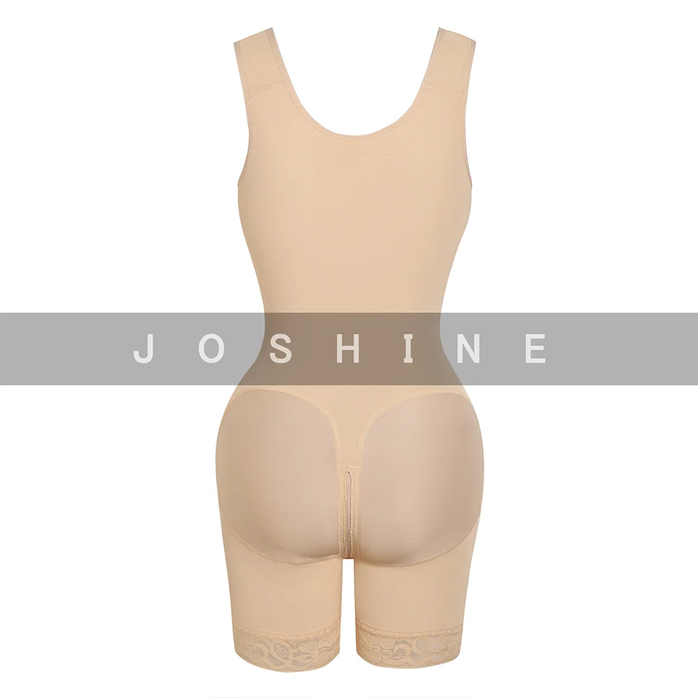 Faja Colombiana High Compression Double Full Body Stage 2 Body Shaper With Bra Shapewear Корсет Butt-Lifting Sexy Bodysuit