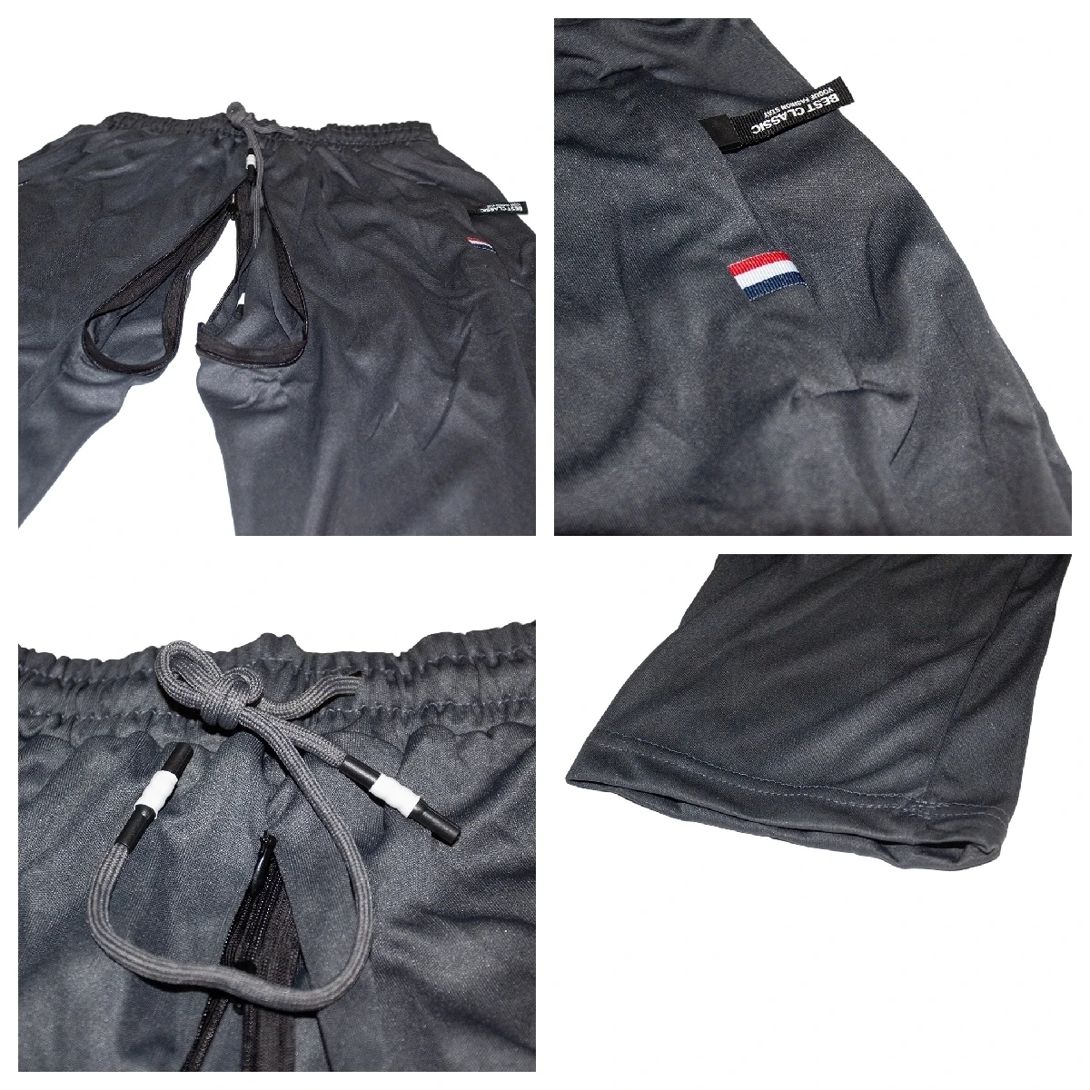 Summer Spring Invisible Zipper Open Crotch Ice Silk Pants Casual Black Plus Size Straight Trousers