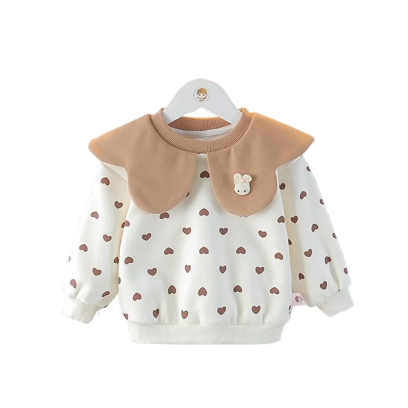 تي شيرت للفتيات الصغيرات، تي شيرت لطيف وجميل للأطفال، ملابس علوية للأطفال