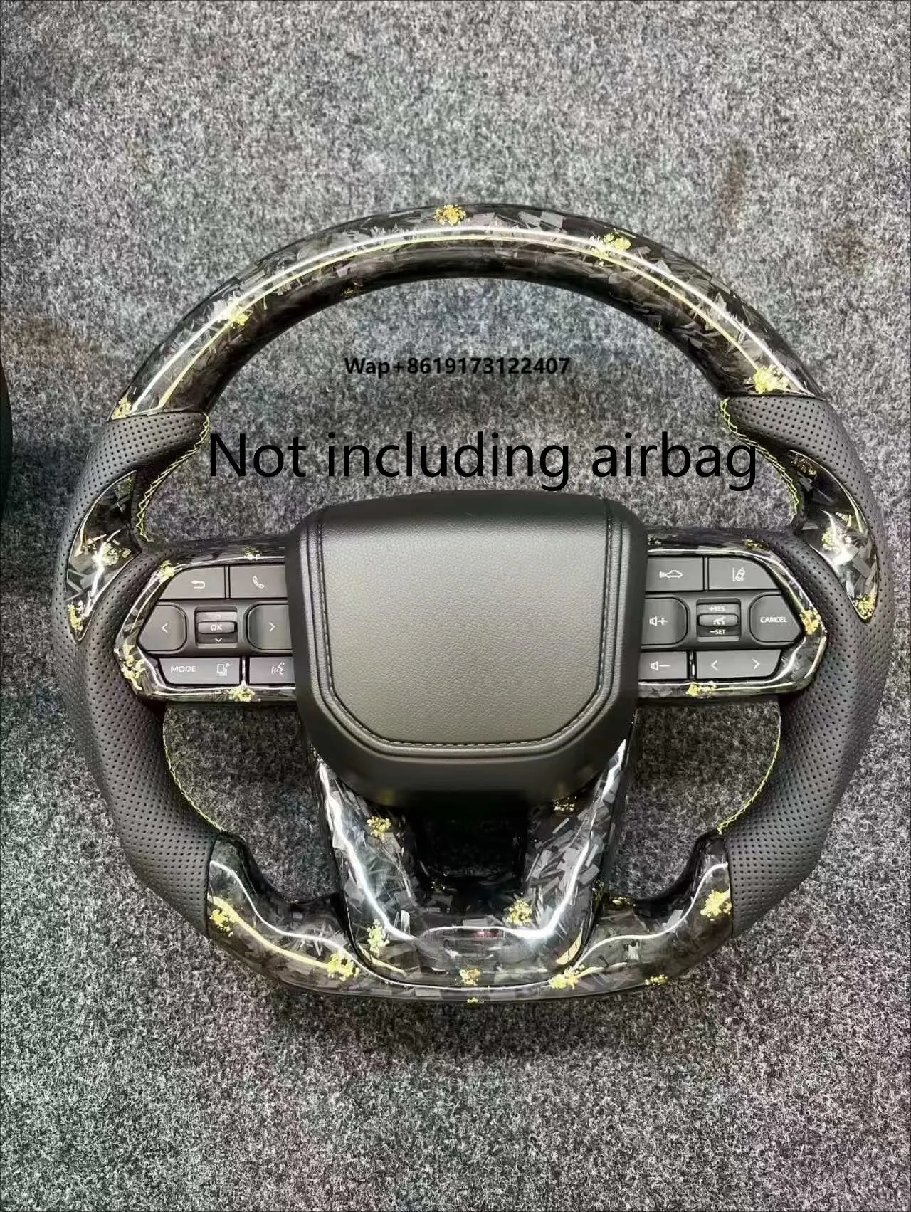 

Кожаный руль из углеродного волокна 2022 года для LC300