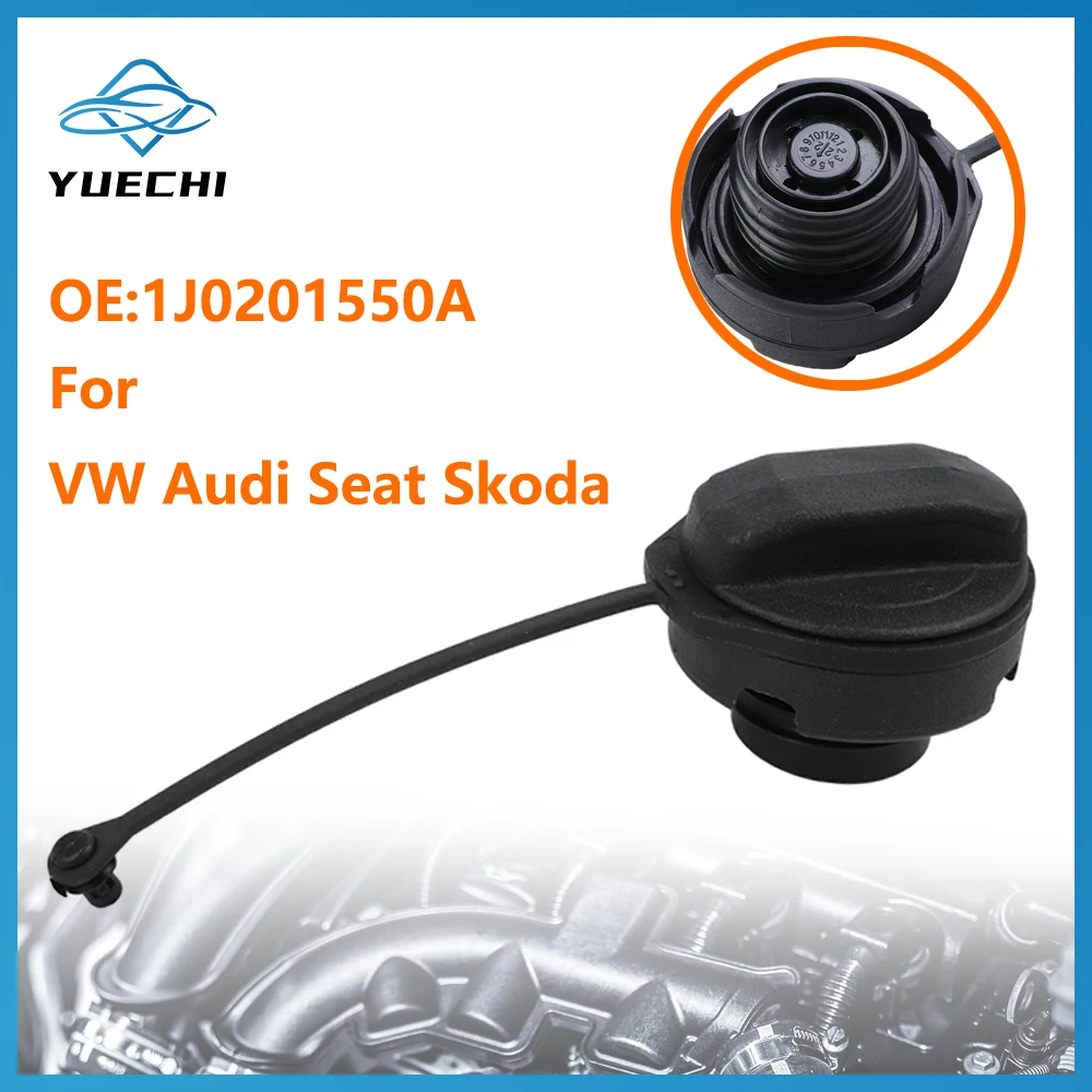 

NEWCar Petrol Diesel Fuel Tank Cap Cover For VW Golf 4 5 6 Jetta Passat Polo Audi A3 A4 A6 A8 Skoda Octavia Leon Seat 1J0201550A