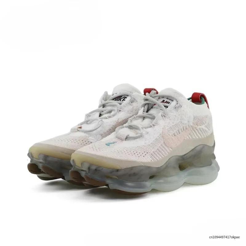 

Nike Air Max Scorpion White Pink Air Cushion Anti-Slip Hard-Wearing Fashion Versatile Men Women Sports Running Shoes