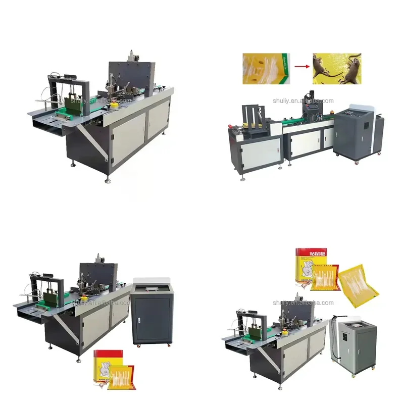 YWM Certificate Full Automatic Machine for Producing Mouse Glue Trap Pad Rat Trap and Insect Glue Trap Making Machine