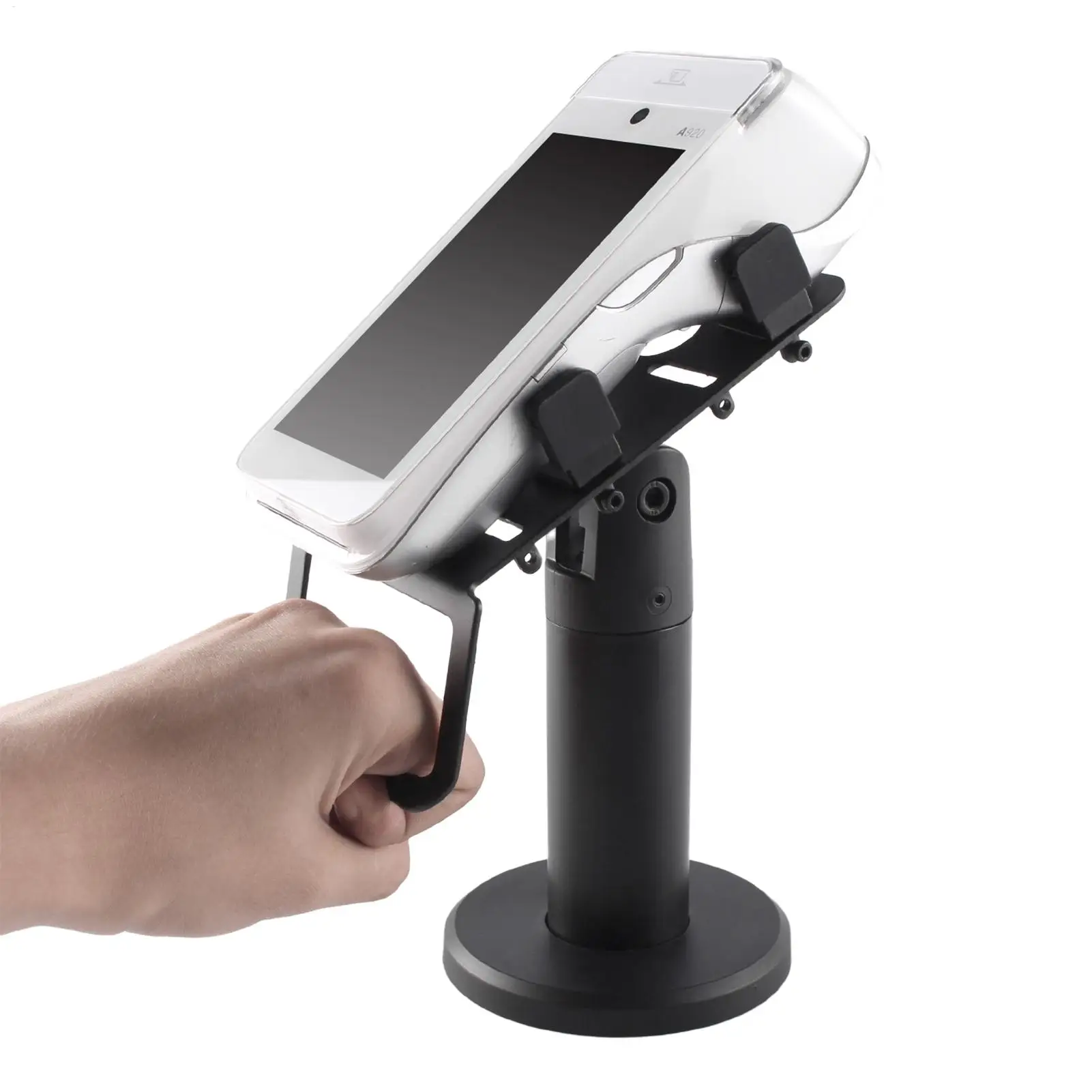

POS Machine Holder 360-Degree Rotation Mount Bracket Credit Card Reader Stand Pos Machine Display Holder for Credit Card Reader
