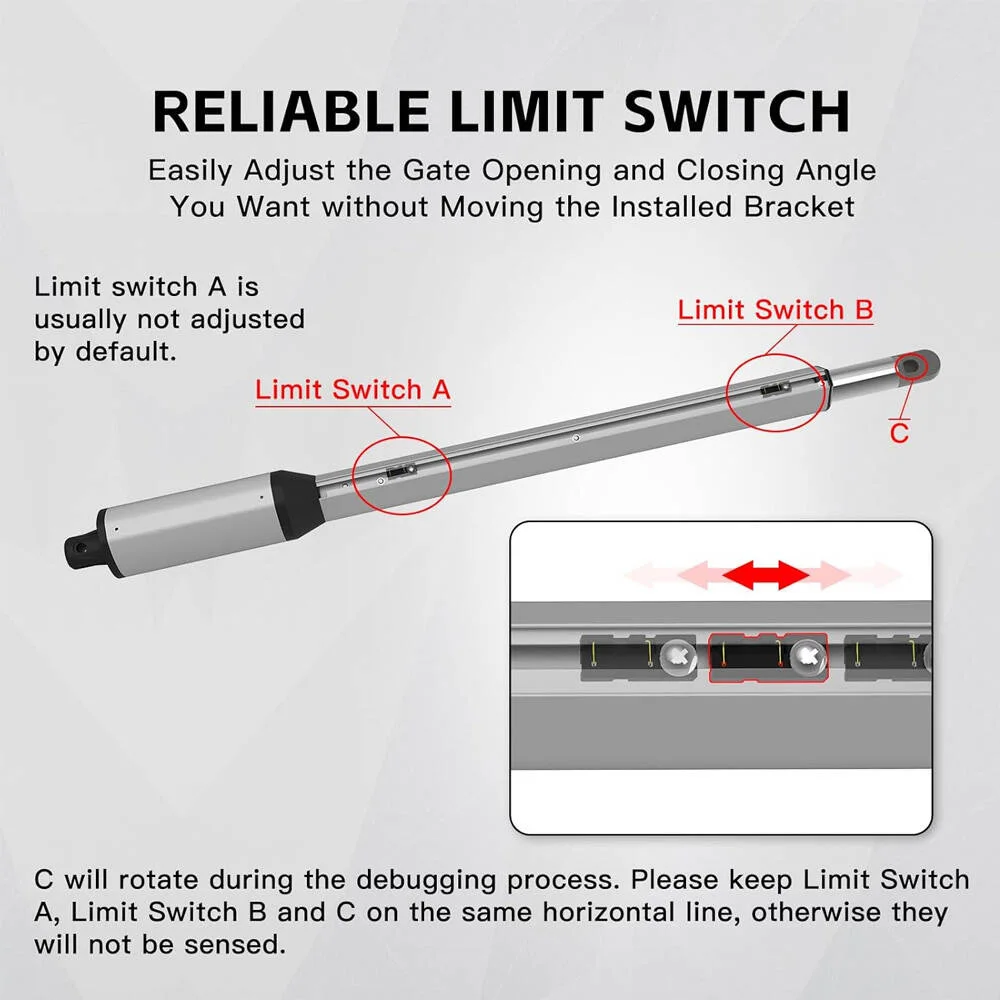 300 кг на лист, устройство открывания двойных распашных ворот — сверхмощный автоматический двигатель с двумя рычагами для виллы/фабрики, бесщеточный двигатель постоянного тока с безопасностью A