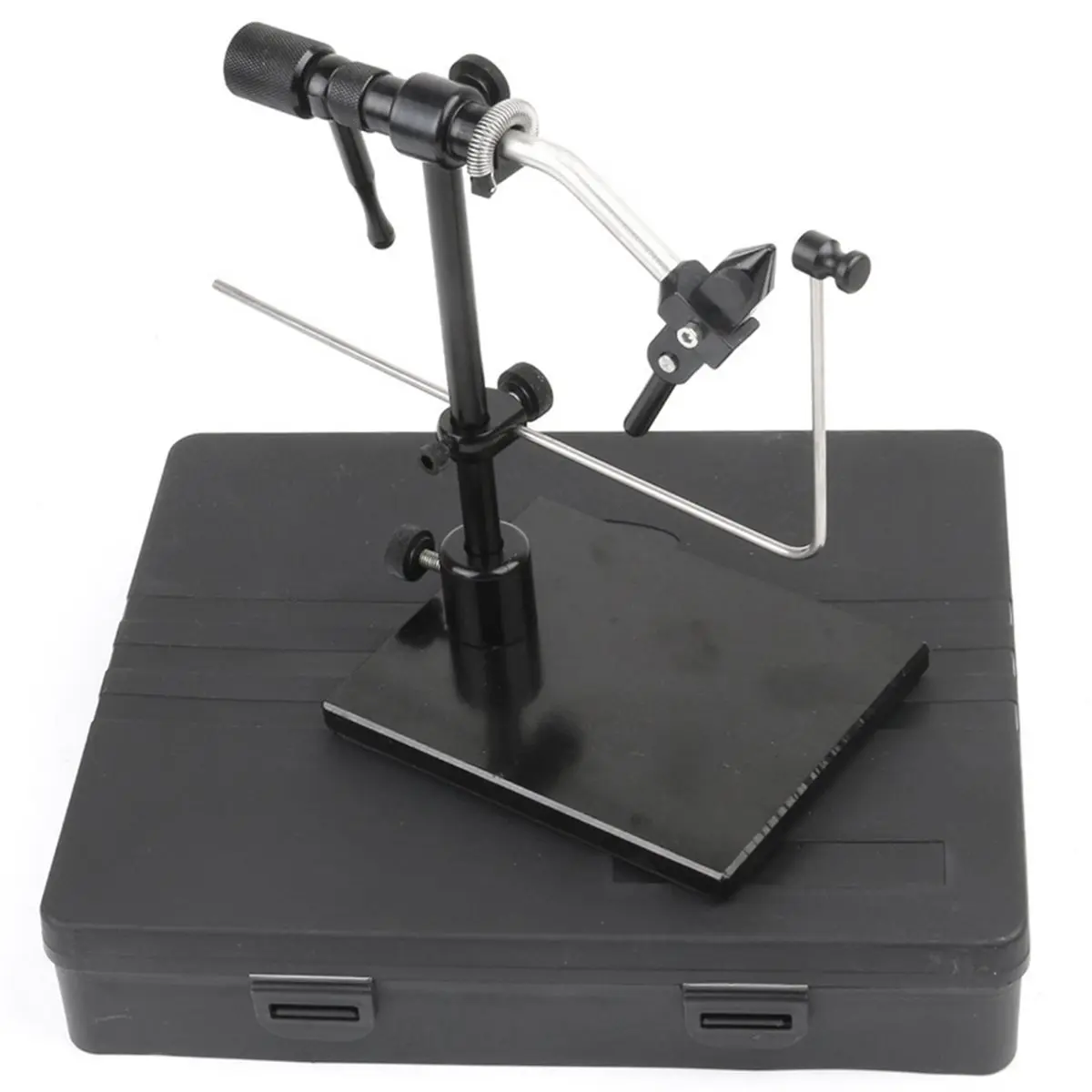 ABYB 360° Rotary Fly Tying Vise with Sturdy Base, Adjustable Fly Tying Tool Rotary Bench Vise