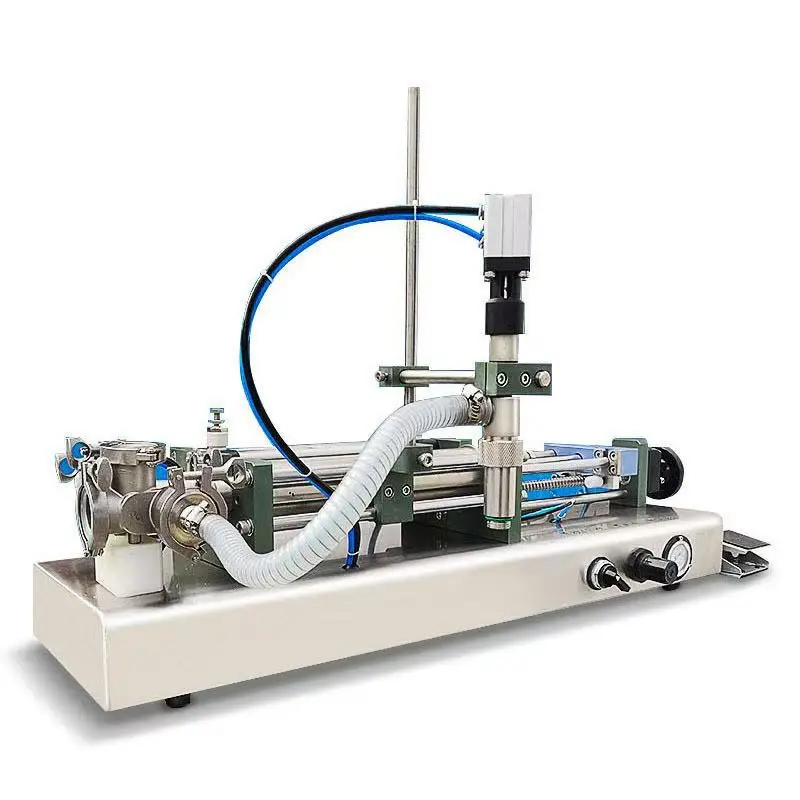 Automatic liquid cream filling machine, shampoo laundry detergent quantitative filling machine