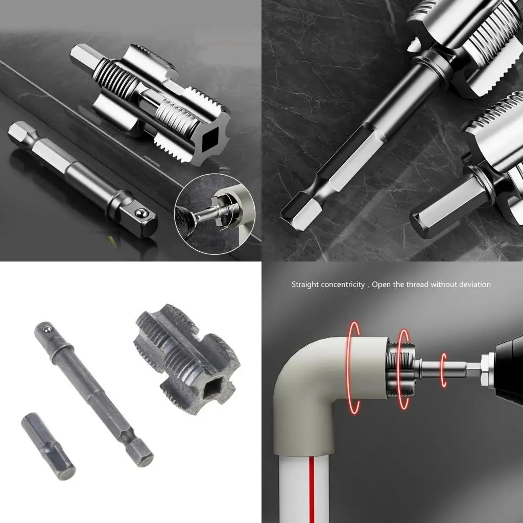 

652F PVC Threading Tool Set Internal Thread Opener for Household Construction Project