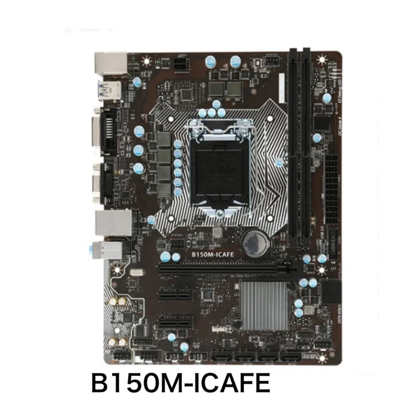 

Для MSI B150M-ICAFE настольная материнская плата LGA 1151, материнская плата DDR4, 100% протестировано, ОК, полностью работает, бесплатная доставка