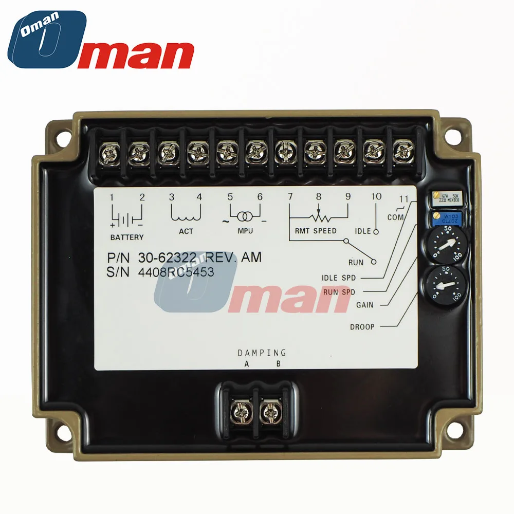 

Fast Delivery 3062322 Original KTA19 ,KAT38,KTA50 Generator Set Speed Control Board Speed Control