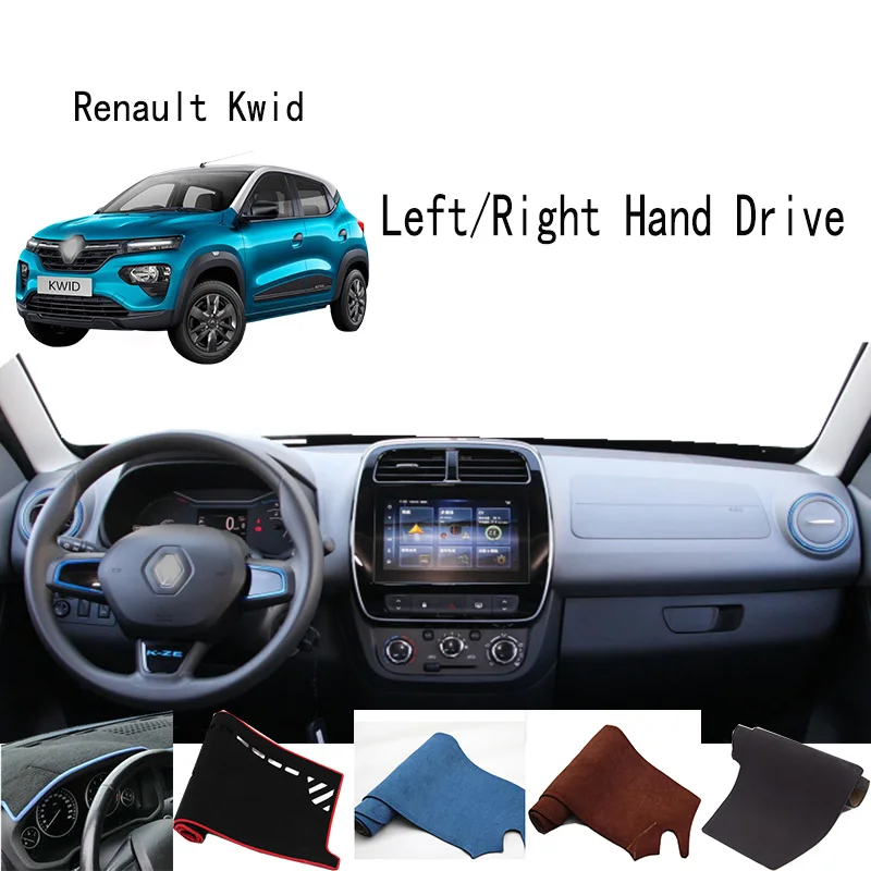 

For Renault Kwid Dashmat Dash mat Dashboard Cover Instrument Panel Sunscreen Pad Ornaments