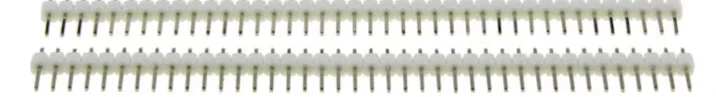 10PCS 40Pin 1x40 Single Row Male 2.54 Breakable Pin Header Connector Strip For Arduino Diy Kit