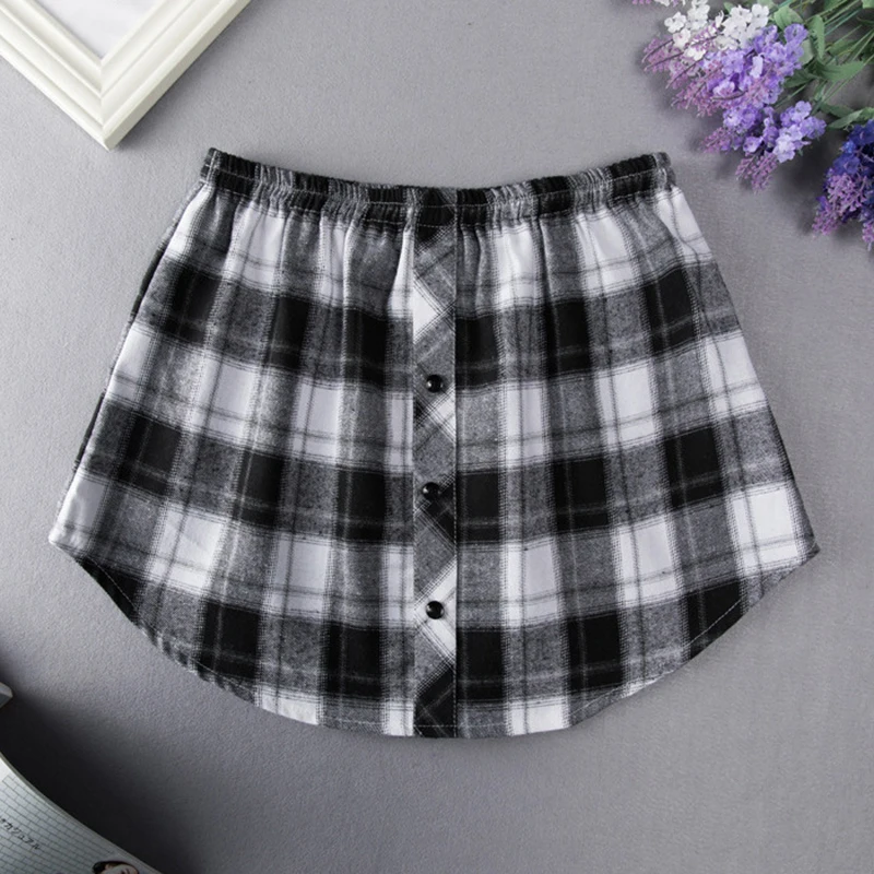 Mode Rokken Afneembaar Nep Shirt Onregelmatige Rok Staart Blouse Zoom Extender Nep Zoom Mini Rok Vrouwen Kleding Accessoires