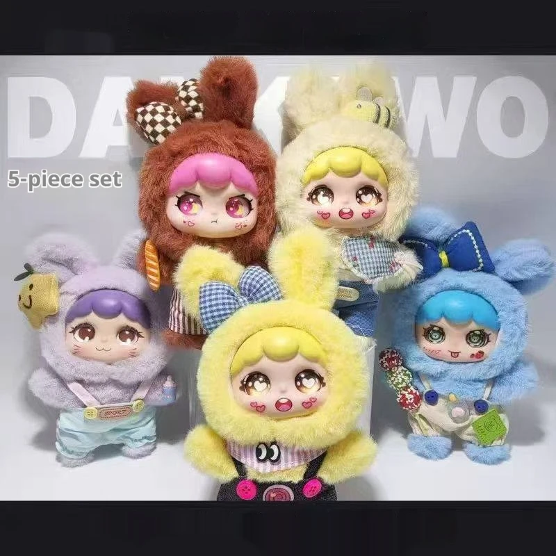 

Новая виниловая плюшевая кукла в стиле кавайного кролика, коллекционная игрушка-сюрприз в капсуле, настольное украшение, милый подарок для девочек на день рождения или праздник