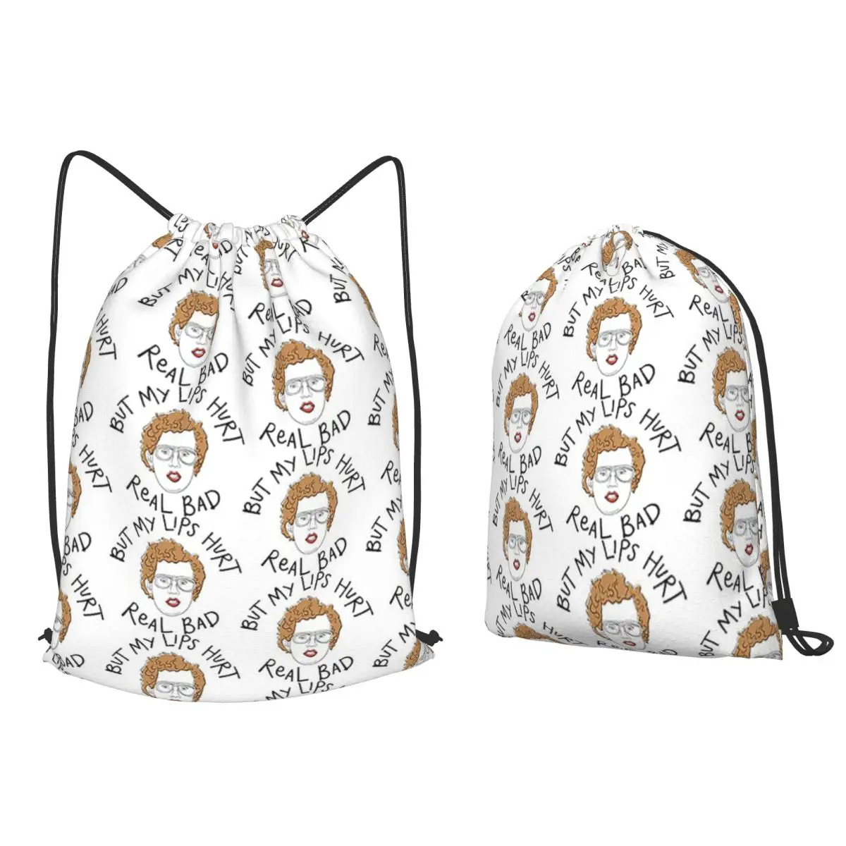 Napoleon Dynamite Backpacks Portable Drawstring Bags Sports Bag Book Bags for Man Woman School