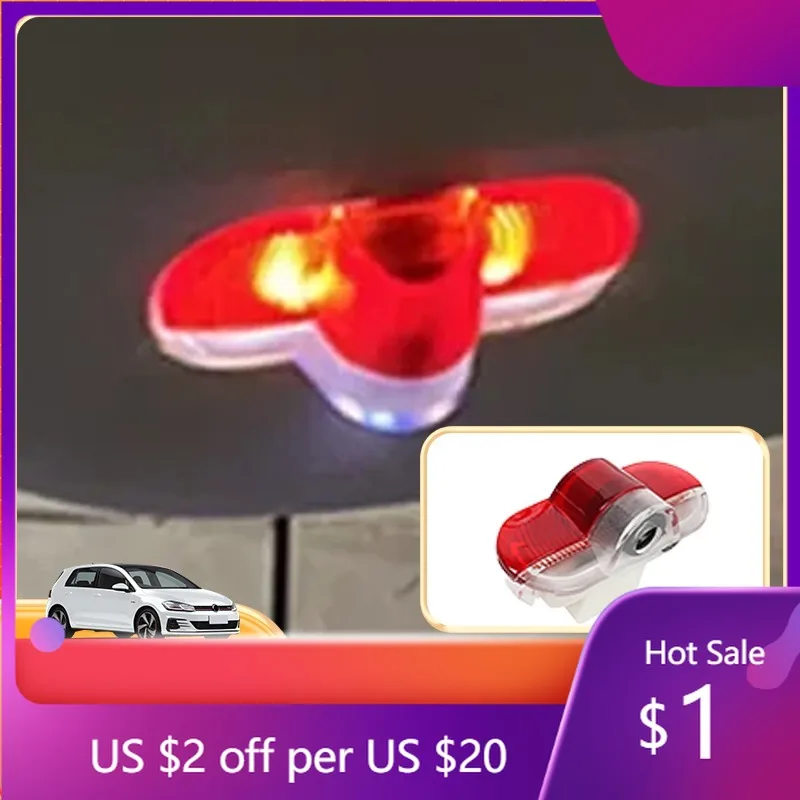 

2026 Новые эмблемы, колпаки-концентраторы, светодиодные лампочки для украшения интерьера двери автомобиля, аксессуары для VW Caddy MK3 Bora Lavida Golf 3 4 MK3 Bee