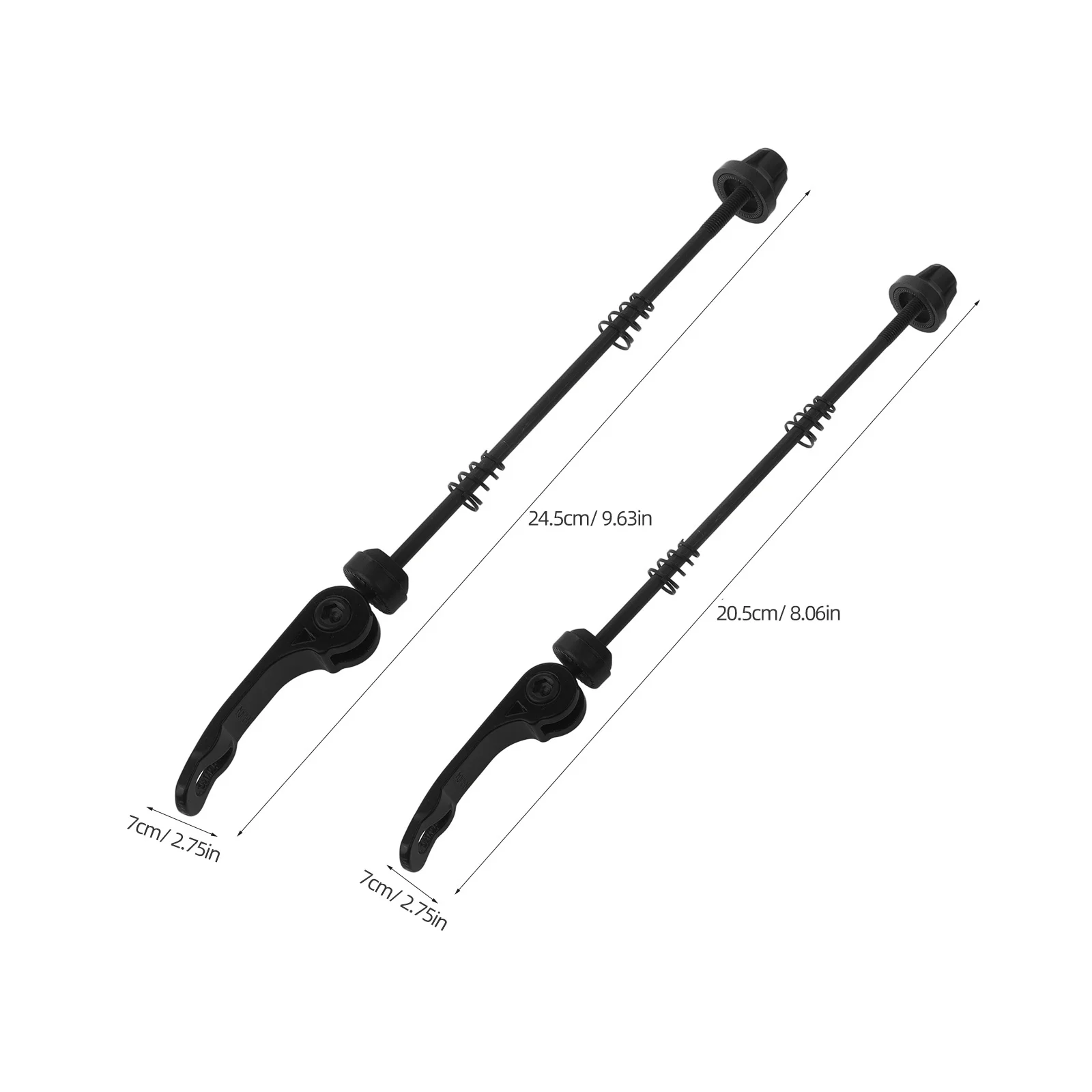 زوج واحد من سيخ الدراجة العالمي سريع الإصدار للدراجات الجبلية القابلة للطي وخفيفة الوزن وقفل عجلة ركوب الدراجات #4