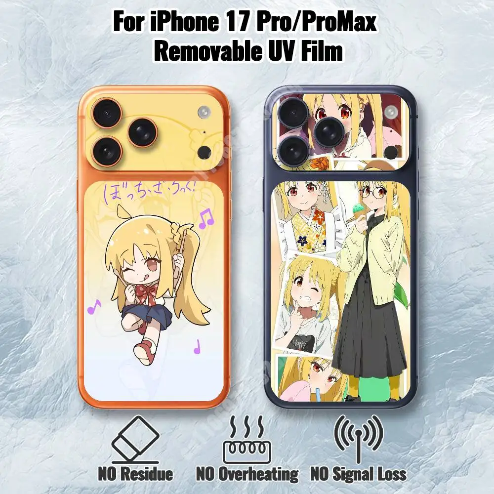 

Съемная УФ-пленка Bocchi Band I-Ijichi Nijika-S для iPhone 17 Pro/17 Pro Max, защитная наклейка